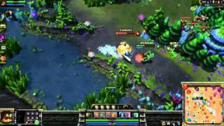 WCG 2010 League of Legends SemiFinals CLG vs AS Game2 12 [upl. by Brout]