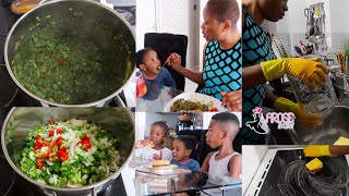 VLOG Ma vie de maman  Nettoyage  Recette pondu yako kalinga une autre façons [upl. by Linette]