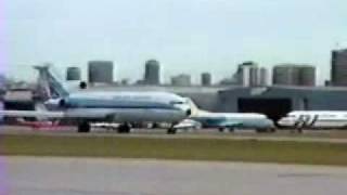 Aerolíneas Argentinas Boeing 727 decolaje 31 Aeroparque [upl. by Burnaby]