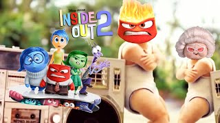 Inside Out 2 amp Baby Dance  Coffin Dance Meme Song Parody [upl. by Moses]