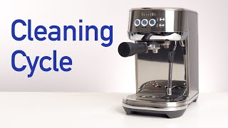 Breville Bambino Cleaning Cycle [upl. by Enilrek]