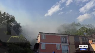 Montorio al Vomano  L’incendio è stato domato [upl. by Reddin]