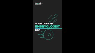 What Does an Embryologist do  Career  Bversity [upl. by Ralston]