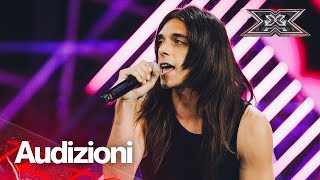 Daniel Gasperini omaggia Rino Gaetano con “Sfiorivano Le Viole”  X FACTOR 2024 AUDIZIONI [upl. by Notyad]