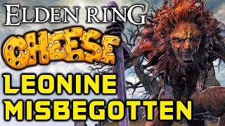 ELDEN RING BOSS GUIDES How To Cheese Leonine Misbegotten [upl. by Shing]