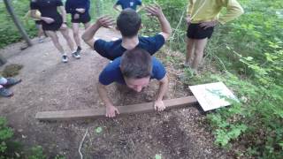 Lycée militaire dAutun Push Up lesté 80 kg go pro [upl. by Esened208]