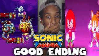 SONIC MANIA FINAL BOSS AND GOOD ENDING  Stream Highlight [upl. by Domeniga]