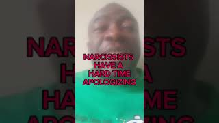 NARCISSISTS HAVE A HARD TIME APOLOGIZING narcissist narcissists apologizing [upl. by Titos700]