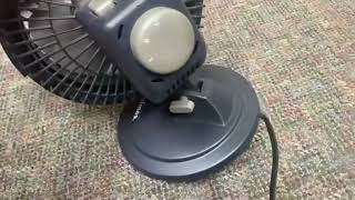 HOLMES BLIZZARD 7 Table Fan 2 Speeds 3 Blades 85° Oscillation 20° Adjustable Head Home Bedroo [upl. by Trovillion]