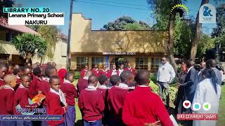 Kenya 40 Library Project Library No 20 Lenana Primary school [upl. by Rettig]