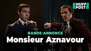 Tahar Rahim méconnaissable dans la bandeannonce du biopic sur Charles Aznavour [upl. by Hillery]