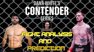 Contender Series Eli Aronov vs Zachary Reese Fight Analysis amp Prediction Week 3 2023 [upl. by Ellehsyt]