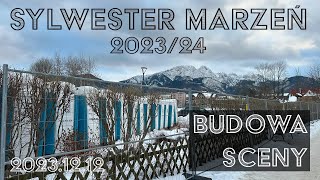 🔴Sylwester Marzeń TVP 20232024 Zakopane Budowa sceny  20231212 ASMR [upl. by Sikata630]