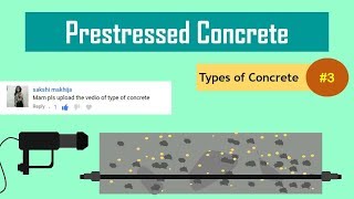 What is Prestressed Concrete  Types of Prestressed Concrete  Types of Concrete 3 [upl. by Kenny913]