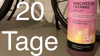 20 Tage Serum  BALEA WachstumStärke getestet [upl. by Pardew]