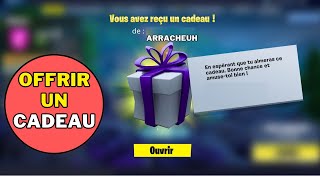 Comment offrir des skins cadeaux sur Fortnite [upl. by Hutt]