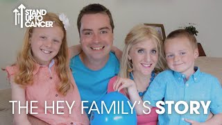 Brain Tumour amp Breast Cancer  The Hey Familys Story  Stand Up To Cancer [upl. by Jeddy]