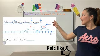 Restamos en la recta Matemáticas Primer grado Pag 168 y 169 [upl. by Marjie]