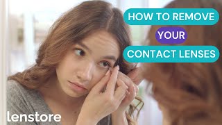 How to Remove Contact Lenses Lenstore’s StepbyStep Guide [upl. by Seessel959]