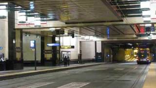 Link light rail and buses in Westlake Station [upl. by Fanya]