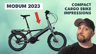 Raleigh Modum 2023 Compact Cargo  First Impressions [upl. by Nolasba]