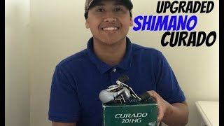 Shimano Curado 201hg bearings upgrade [upl. by Van5]