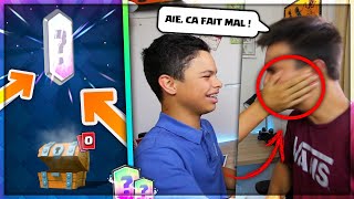 TU PERDS  UNE CLAQUE  MON VOISIN ME MET TROP CHER   Clash Royale [upl. by Aznerol]