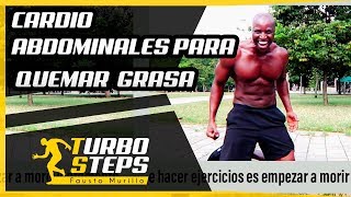 CARDIO ABDOMINALES PARA QUEMAR GRASA EN CASA [upl. by Nothsa]