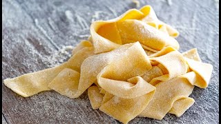 How to Make PAPPARDELLE PASTA RECIPE shorts [upl. by Groscr]