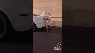 Supra gunshot exhaust extremely loud💥😱😂 [upl. by Urdna]