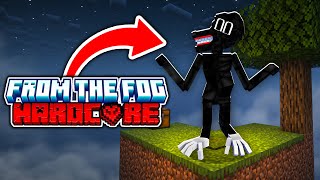 Jai ajouté Cartoon Dog dans mon MONDE Skyblock Minecraft Hardcore 6 From The Fog [upl. by Anyehs]