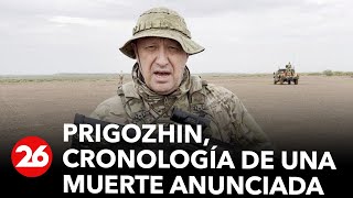 Yevgeny Prigozhin cronología de una muerte anunciada [upl. by Crifasi]