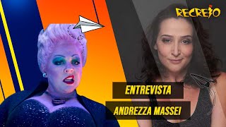 ANDREZZA MASSEI CONTA COMO FOI DUBLAR A ÚRSULA NO LIVEACTION DE “A PEQUENA SEREIA” [upl. by Adnahsal]