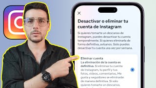 Como Eliminar una Cuenta de Instagram Definitivamente [upl. by Durrej252]