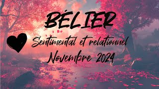 ♈ BÉLIER SENTIMENTAL ❤️  NOVEMBRE 2024 [upl. by Onairelav]