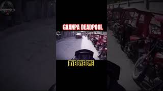 GRANDPA DEADPOOL nostalgia nostalgic byebyebye deadxwolverine nmax AZventuresTV [upl. by Lotty]