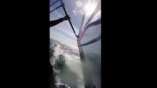 almeria windsurf Windsurfing lightwind session [upl. by Bonilla]