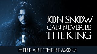 The Shocking Truth Why Jon Snow Can Never Be King  Targaryen succession Rules  The Plot twist [upl. by Eissirk]