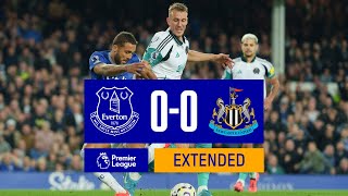 EXTENDED HIGHLIGHTS EVERTON 00 NEWCASTLE [upl. by Reemas]