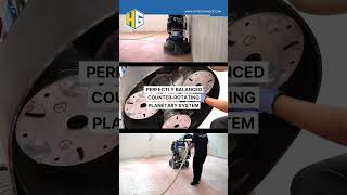 Propane Concrete Floor Grinder  New HGE800P by HG Hyper Grinder [upl. by Aiveneg]