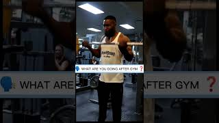 WHAT ARE YOU DOING AFTER GYM 😭🤣gym funny comedy viralvideo fitness [upl. by Leirad228]