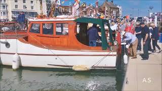 The Dunkirk 1940s Little Ship boats arriving at Ramsgate june 2022 [upl. by Elakram]