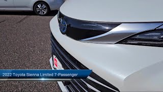 2022 Toyota Sienna Limited 7Passenger P24526 St Paul Minneapolis Maplewood White Bear Lake Wo [upl. by Ebbie992]