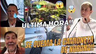 DOMINGAZO UltimaHora SE INCENDIO CAMINONETA DE NOROÑA MASACREQUERETARO ULTIMOS DETALLES [upl. by Cassidy477]