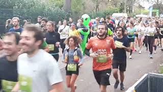 Semimarathon la grande course du grand Paris 27102024 Départ SAS 7 [upl. by See]