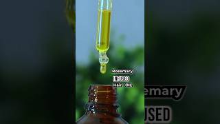 Rosemary Infused Hair Oil hairoil rosemaryoil diy skincare haircare fypシ viral [upl. by Acinomad]