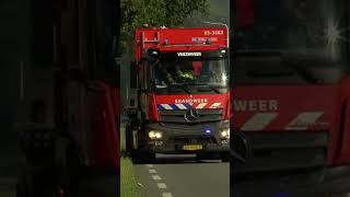 Brandweer vriezenveen met spoed 112 brandweer firefighter emergency [upl. by Liakim633]