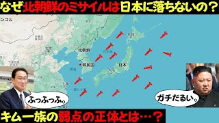 なぜ北朝鮮のミサイルは日本に落ちないのか？ [upl. by Narok]