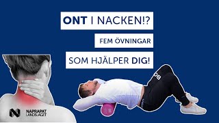 Övningar Som Hjälper vid Ont i Nacken [upl. by Fougere]