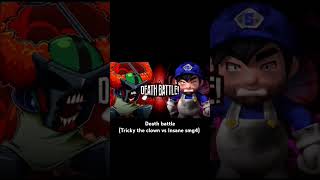 Death battle Tricky the clown vs Insane smg4 [upl. by Ttirrem]